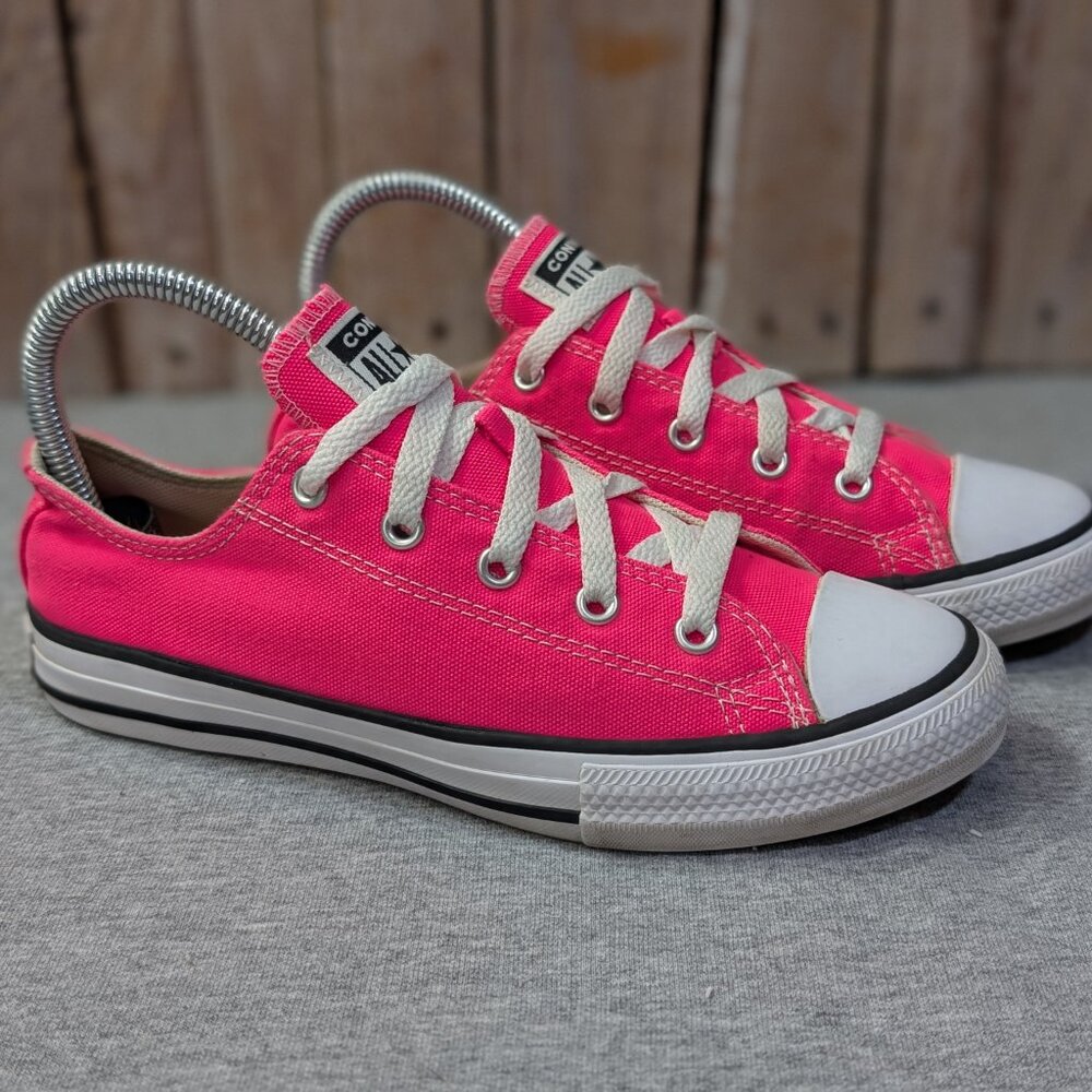 Converse Chuck Taylor All Star Ox Low - "Pink Pow" (Hot Pink) Size 3Y/5 Women